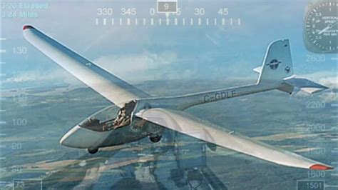 Glider Training for Precision Landings
