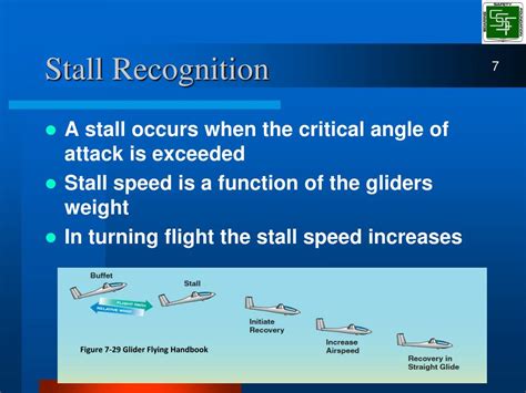 Glider Training for Stall Recognition