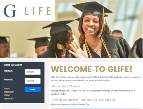 Welcome to the new GLife Experience!" GLife, the University of Arkansas Grantham portal, provides faculty, staff and students with 24/7, single sign-on access to a variety of resources such as: courses, announcements, and student account information.. 