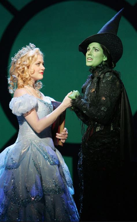 Glinda or Elphaba of ''Wicked'' -- Find potential answers to this crossword clue at crosswordnexus.com. ... People who searched for this clue also searched for: Spelling meet Venomous African snake Sheltered, at sea From The …