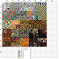 Glitch Cross Stitch - Etsy