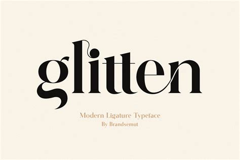 Glitten Font - Free Fonts