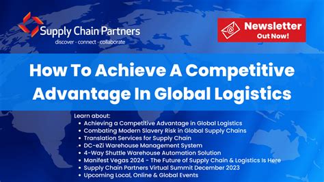 Global Logistics Management A Competitive Advanta