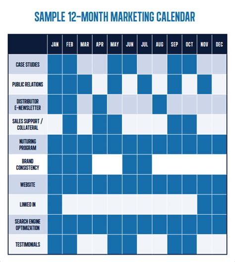 Global Marketing Calendar