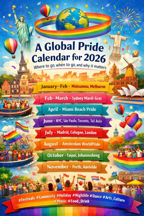Global Pride Calendar