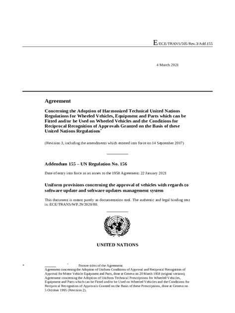 Global Technical Regulation No. 20 - InterRegs