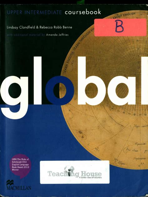 Global Upper Intermediate Coursebook