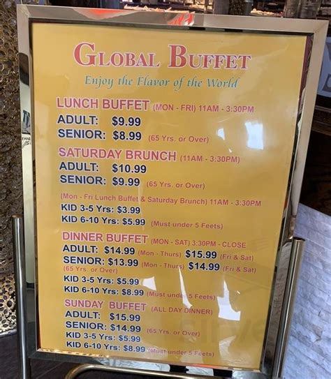  Global Buffet Long Island; Global Buffet, Levittown; Get Menu, Reviews, Contact, Location, Phone Number, Maps and more for Global Buffet Restaurant on Zomato 