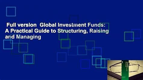 Global investment funds a practical guide to structuring raising and managing funds. - Prentice hall biology laboratory manual a genetics.