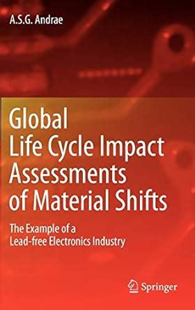Global life cycle impact assessments of material shifts by anders s g andrae. - Marine biology mcgraw hill international edition.