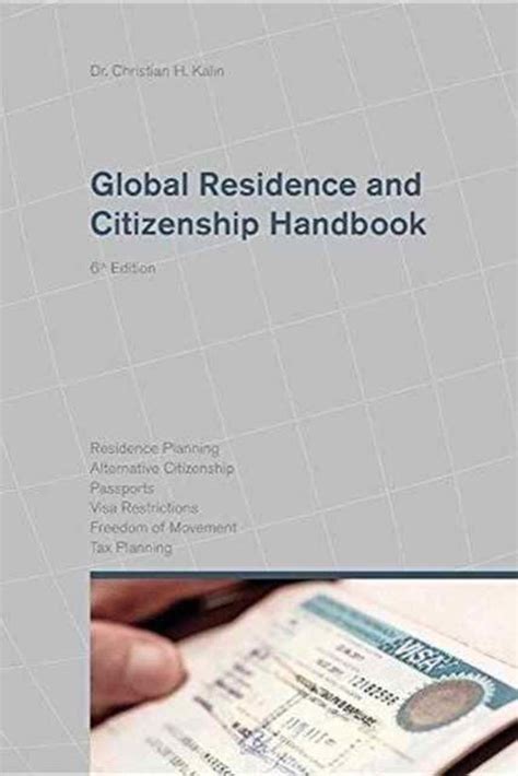 Global residence and citizenship handbook by christian h k lin. - Zimmer frei - deutsch in hotel und restaurant - level 1.