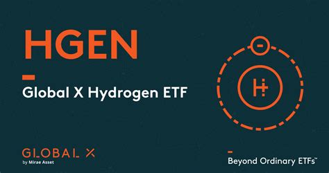 Global x hydrogen etf. Things To Know About Global x hydrogen etf. 