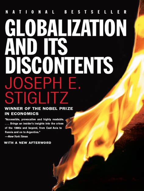 Read Globalization And Its Discontents By Joseph E Stiglitz