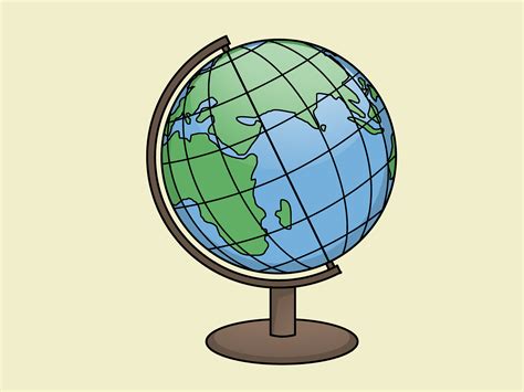Globe Picture Drawing