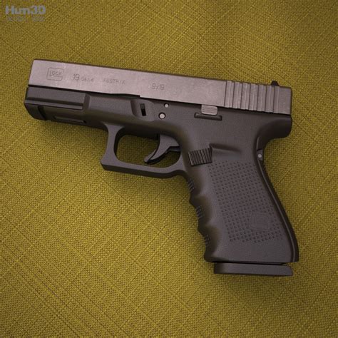 Glock 19 3d Model