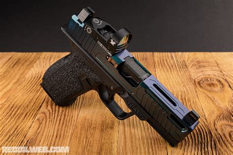 This polymer-framed 9mm striker-fired pistol takes the basic Glock design and adds a bunch of custom features while keeping the cost down. ... The RIA STK100 is An Affordable Feature-Rich Glock Clone.