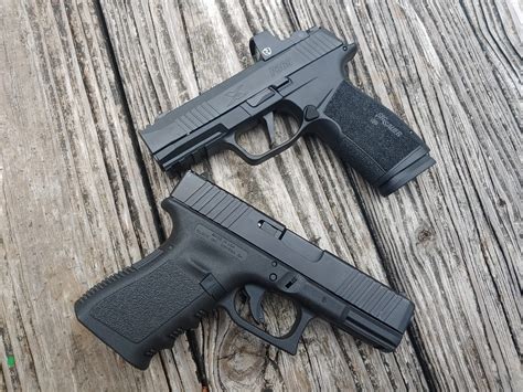 But the Sig SP2022 is still around and kicking (just check the Sig forum). Ive always been a big Sig for the DA/SA guns especially the P228/M11 we had in our armory. The trigger on the P320 is nice but its grip is a little bigger then I like and I dont want to wait to get the smaller grip. A few guns to consider is the HK VP9 or Walther PPQ M2.