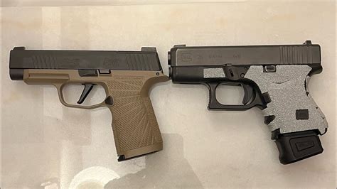 Glock 26 vs sig p365. Things To Know About Glock 26 vs sig p365. 