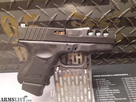 Glock 33 custom. Glock 42: In real life, the Glock 42 is a 38 caliber pistol that differs from most of the Glock family that chambers 9mm. The Glock 42 airsoft pistol is compact and versatile as a backup weapon. Glock 45: Identical to the Glock 19X but comes in black. Apart from factory Glocks, Glock airsoft guns are available in many custom designs and variants. 