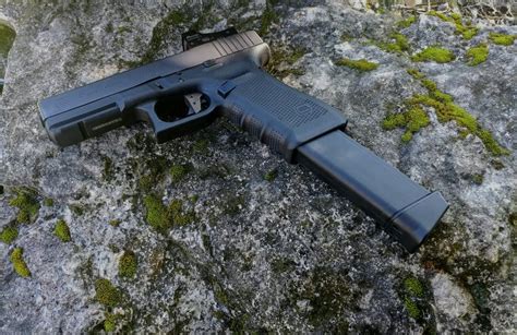 The Glock 40 Gen4 MOS isn't a 40 at all but is chambered in 10mm which is technically the predecessor of the .40 Smith and Wesson. This model was designed with handgun hunters in mind thanks to its longer barrel, larger-bore chambering, and optics-ready milled slide — but it isn't limited to hunting use alone. You can use a full-sized ...