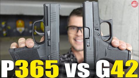 Glock 42 vs p365. Glock 42 Review Is this the ultimate .380 concealed carry gun? A few years back, before the advent of the Glock 43 and later the Sig Sauer P365 that would later … 