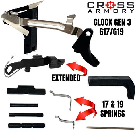 Glock Lower Parts Kits - Glock 17 & Glock 19 Part Kits