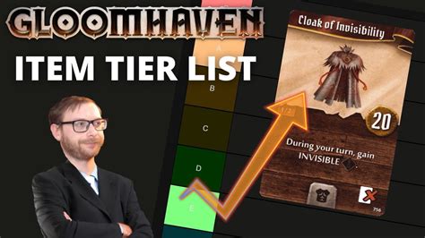 Gloomhaven item tier list. Things To Know About Gloomhaven item tier list. 