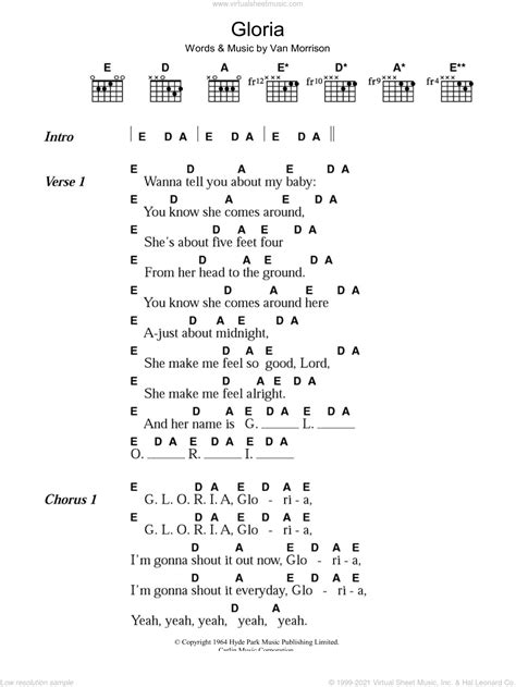 Gloria CHORDS & TABS The Lumineers (Apr 2024 UPDATED)