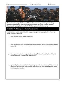 Glory Answer Video Key Questions