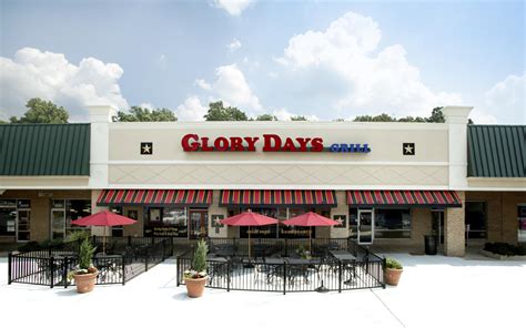  Gaithersburg, MD — December 26, 2017 —Glory Days Grill, a sports-themed family restaurant operating 29 corporate and franchised restaurants in 5 states, is pleased to announce the opening of its newest restaurant in Falls Church, VA. This is the company’s seventh location in Fairfax County, and first restaurant inside of the Capital Beltway. . 