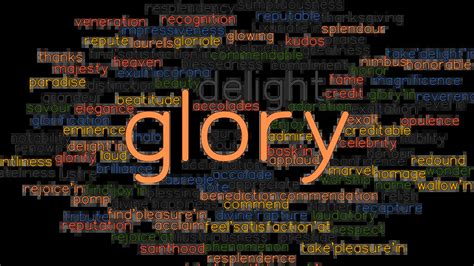 Glory synonyms. Things To Know About Glory synonyms. 