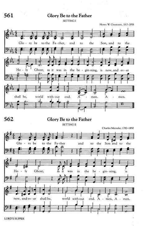 Glory to the Father, Glory to the Son Hymnary.org