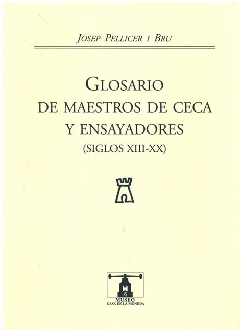 Glosario de maestros de ceca y ensayadores, siglos xiii xx. - La situation de l'économie agro-alimentaire au québec en 1979.