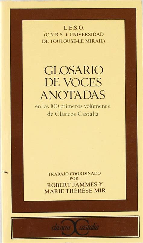 Glosario de voces anotadas en los 100 primeros volúmenes de clásicos castalia. - 2005 harley davidson ultra classic repair manual.