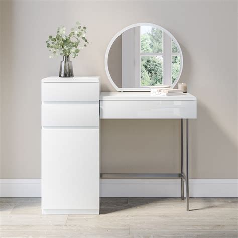 Gloss Dressing Table Mirror - theurbandecor.com