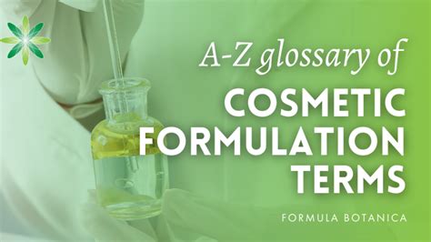 Glossary Terms - B - Cosmetics Info