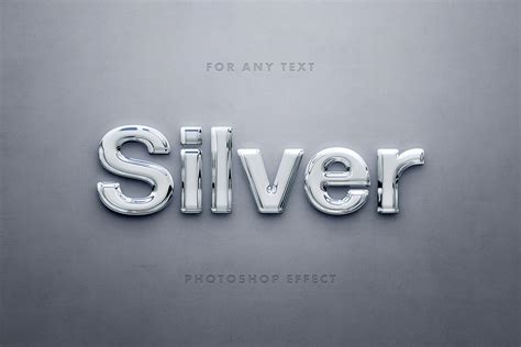 Glossy 3D text