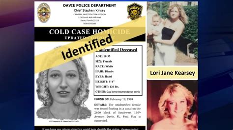 Gloucester woman speaks out after police identify mother found dead in Florida in 1984
