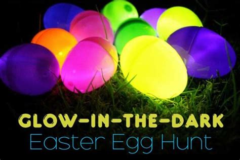 Glow in the dark Easter Egg Hunt - YouTube