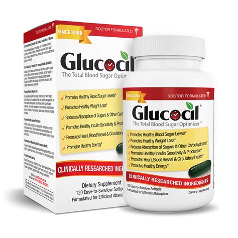 Arrives by Tue, Jan 16 Buy Glucocil Blood Sugar Optimizer Super Fresh -120 Softgels at Walmart.com. 