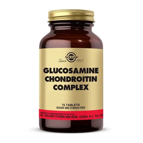 Glucosamine chondroitin complex 75 tablets
