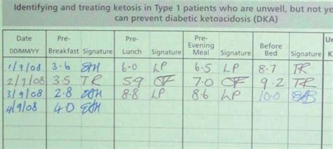 Glucose Monitoring Journal