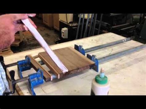 Gluing Up Wood Blanks for Platters — Woodturning