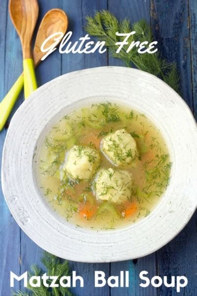 Gluten Free Matzah Ball Soup - What Jew Wanna Eat