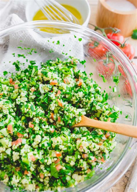 Gluten Free Millet Tabbouleh - Running to the Kitchen®