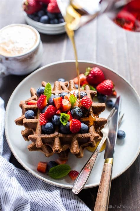 Gluten Free Sourdough Waffles Vanilla And Bean