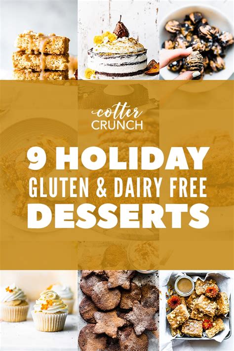 Gluten and Dairy Free Desserts for Christmas Cotter Crunch