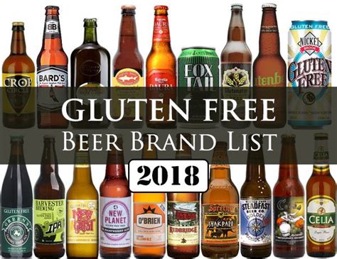 Gluten free beer list. Here's Celiac.com's latest list of gluten-free, gluten-safe beer, wine and alcohol. Gluten-Free Beer In the United States, products labeled gluten-free must not contain or be made from wheat, rye or barley. That means many beers cannot be labeled gluten-free. Beers made with gluten-free ingredients and are gluten-free and can be … 