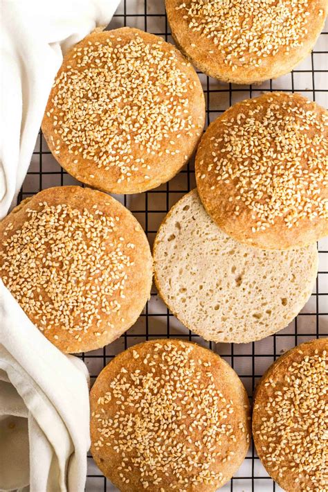 Gluten free burger buns. Never say "no" to a hamburger bun again! Our buns are gluten-free and made with hearty whole grains for your next grill-out. 