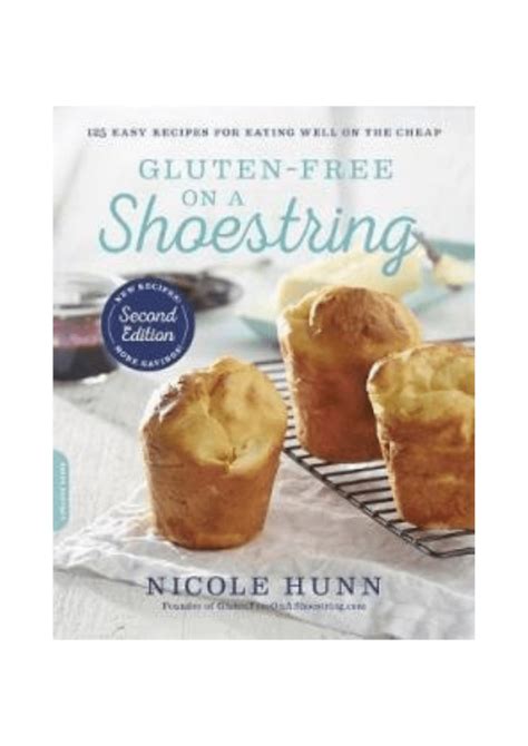 Gluten free on a shoestring. I’m Nicole Hunn, and welcome to Gluten Free on a Shoestring, where we make gluten free food enjoyable and affordable! Here, you’ll find 800 gluten free recipes that are free and rigorously tested to give you excellent results the very first time. I started this blog in 2009, and since then, I’ve written 5 cookbooks and have been featured ... 